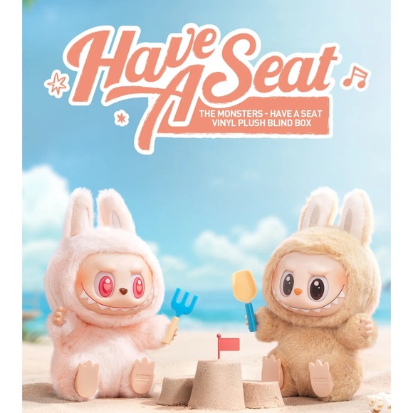 Labubu Pop Mart The Monsters Authentic Have A Seat Figure Edition Mystery box - Picture 11 of 14